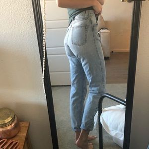 Vintage denim mom jeans